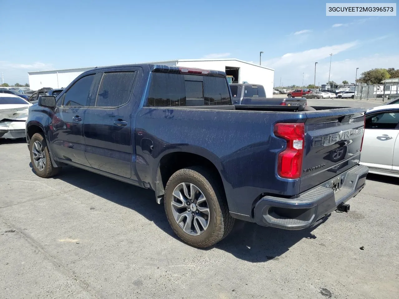 2021 Chevrolet Silverado K1500 Rst VIN: 3GCUYEET2MG396573 Lot: 72246804