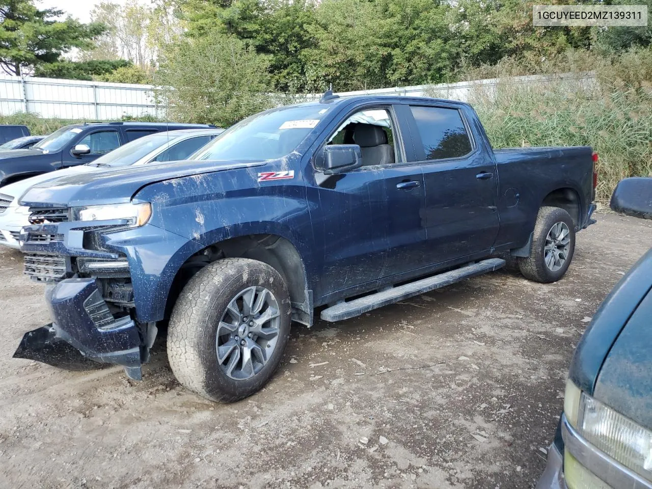 2021 Chevrolet Silverado K1500 Rst VIN: 1GCUYEED2MZ139311 Lot: 72407774