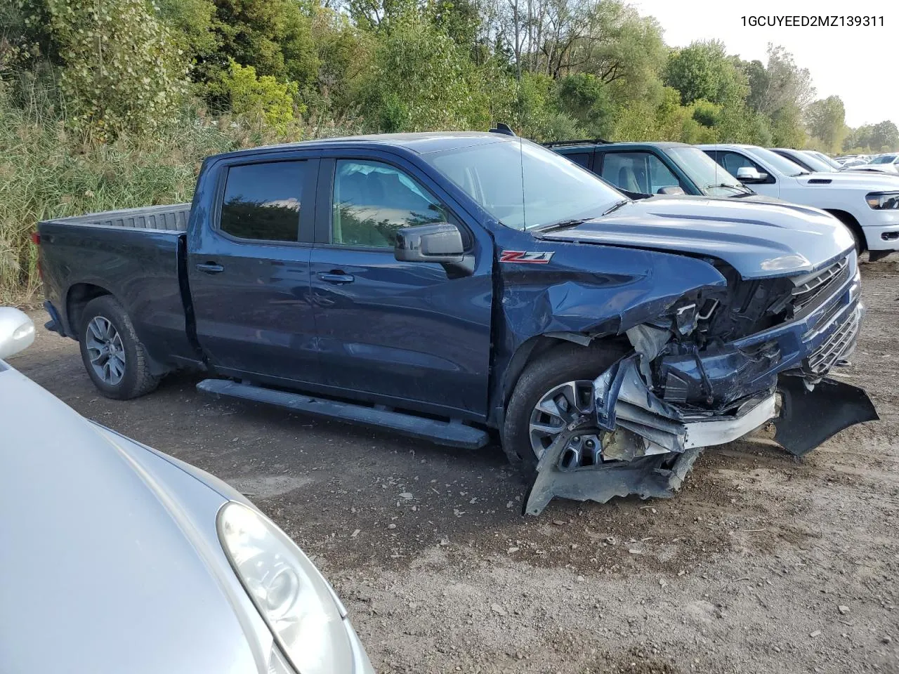 2021 Chevrolet Silverado K1500 Rst VIN: 1GCUYEED2MZ139311 Lot: 72407774