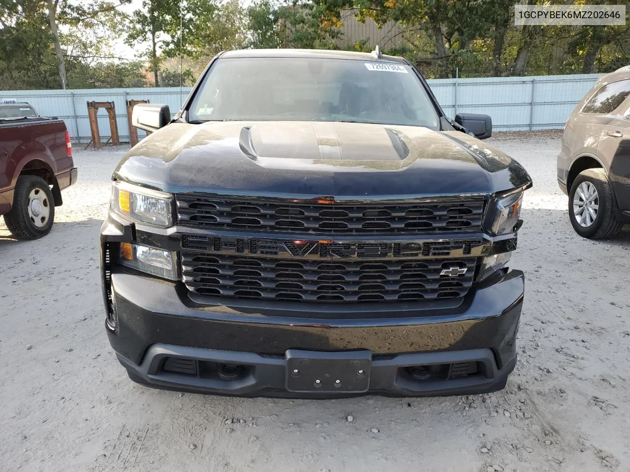 1GCPYBEK6MZ202646 2021 Chevrolet Silverado K1500 Custom