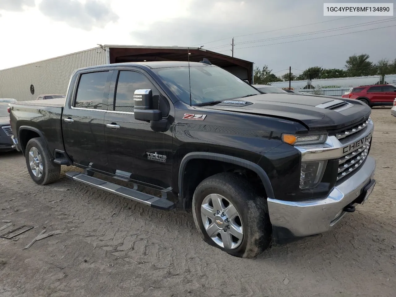 2021 Chevrolet Silverado K2500 Heavy Duty Ltz VIN: 1GC4YPEY8MF134890 Lot: 72811734