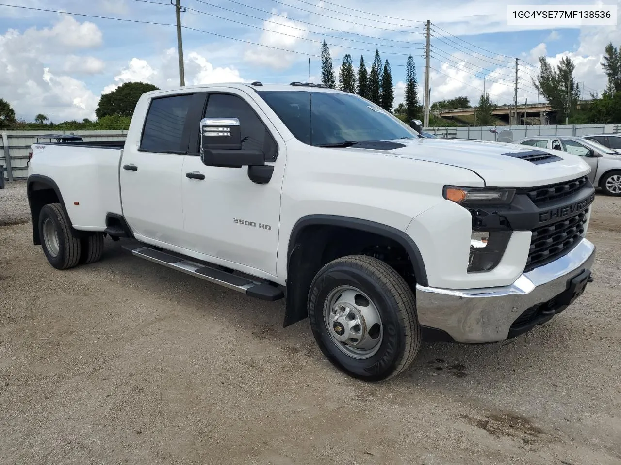 1GC4YSE77MF138536 2021 Chevrolet Silverado K3500