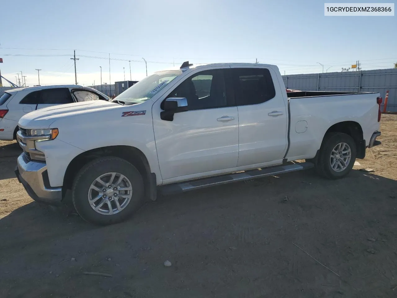 2021 Chevrolet Silverado K1500 Lt VIN: 1GCRYDEDXMZ368366 Lot: 73155384