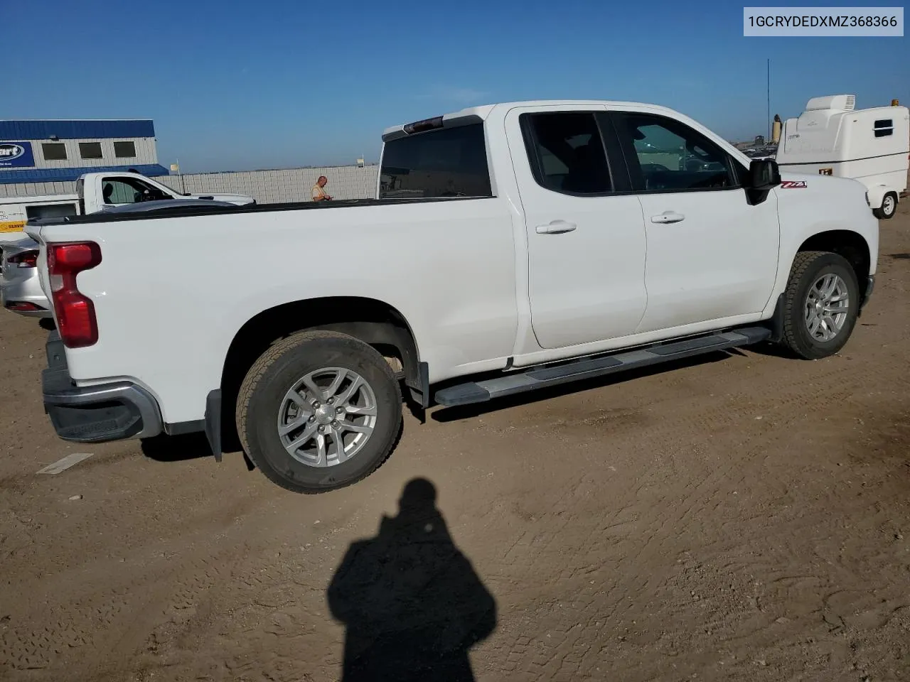 2021 Chevrolet Silverado K1500 Lt VIN: 1GCRYDEDXMZ368366 Lot: 73155384