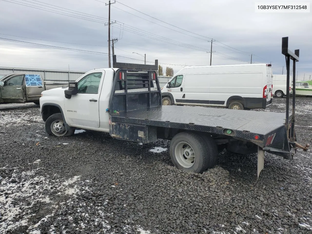 2021 Chevrolet Silverado K3500 VIN: 1GB3YSEY7MF312548 Lot: 73208484