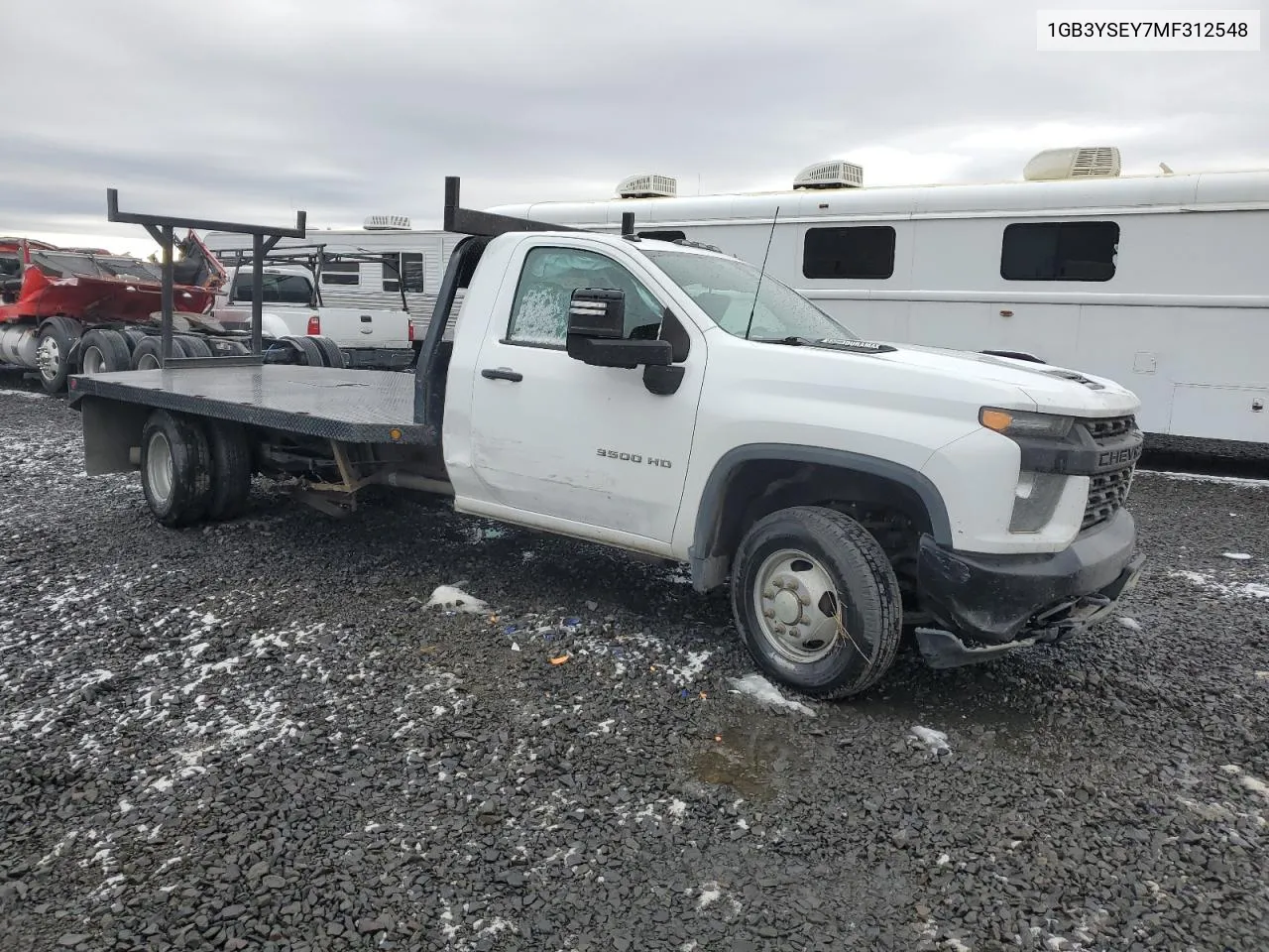 2021 Chevrolet Silverado K3500 VIN: 1GB3YSEY7MF312548 Lot: 73208484