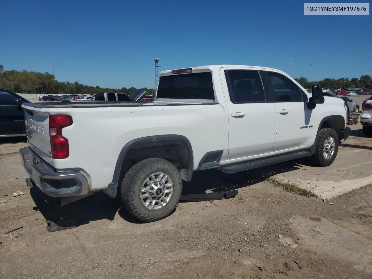 2021 Chevrolet Silverado K2500 Heavy Duty Lt VIN: 1GC1YNEY3MF197676 Lot: 73225814