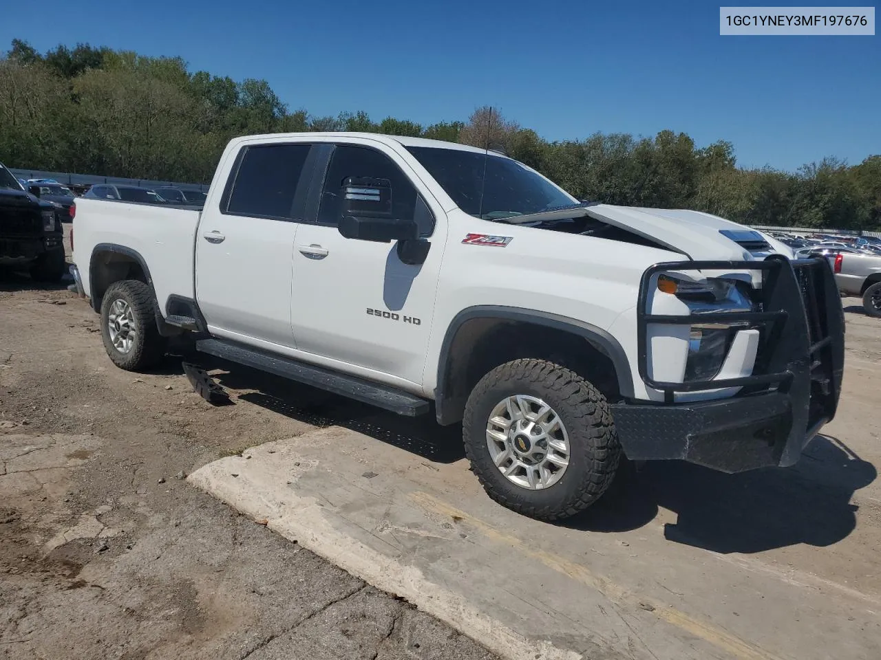 2021 Chevrolet Silverado K2500 Heavy Duty Lt VIN: 1GC1YNEY3MF197676 Lot: 73225814