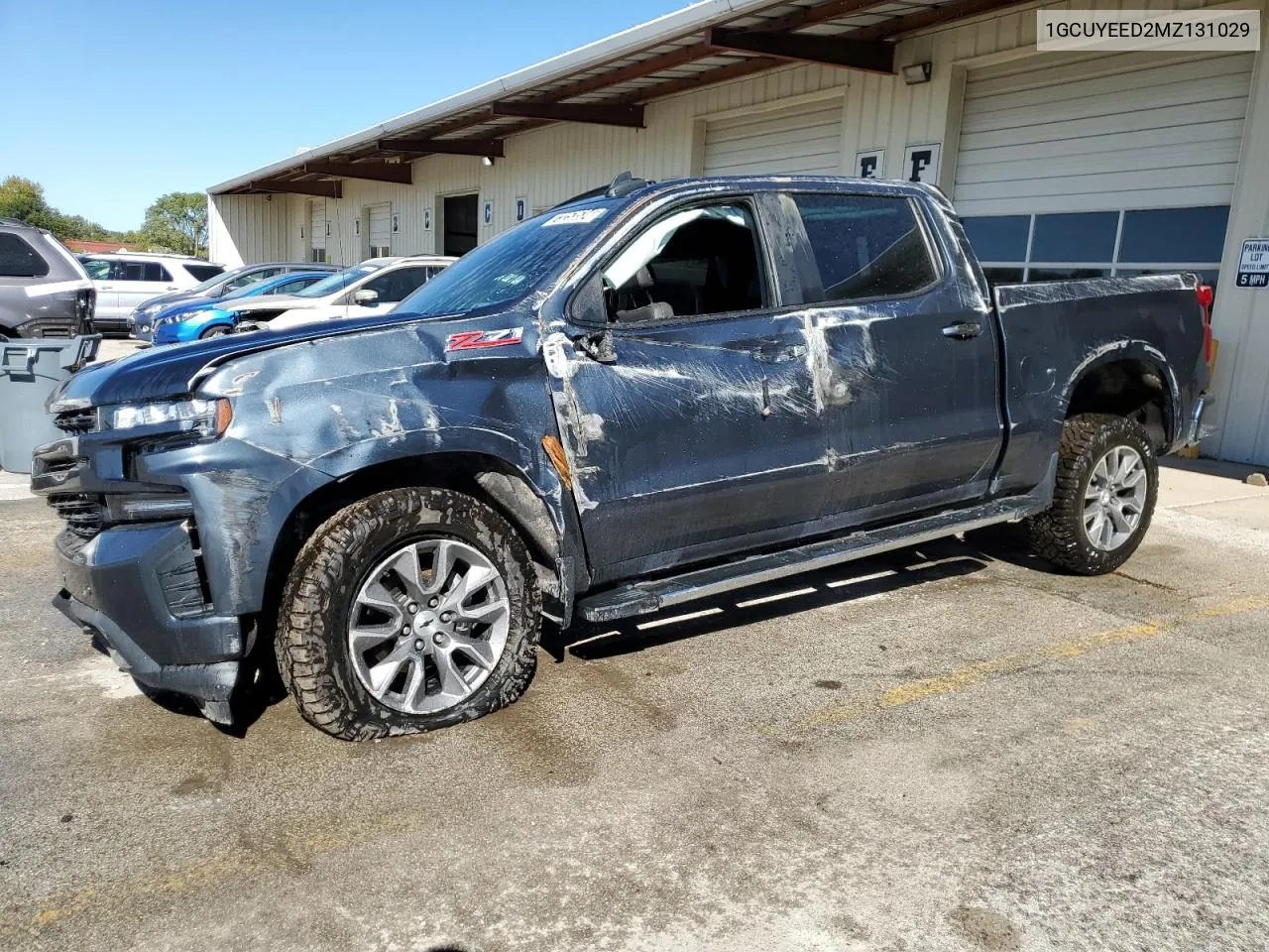 2021 Chevrolet Silverado K1500 Rst VIN: 1GCUYEED2MZ131029 Lot: 73253534