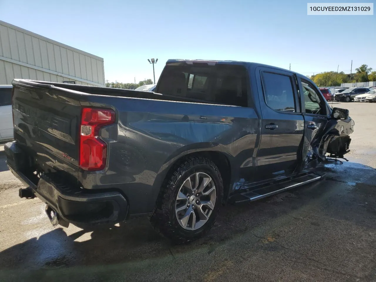 2021 Chevrolet Silverado K1500 Rst VIN: 1GCUYEED2MZ131029 Lot: 73253534