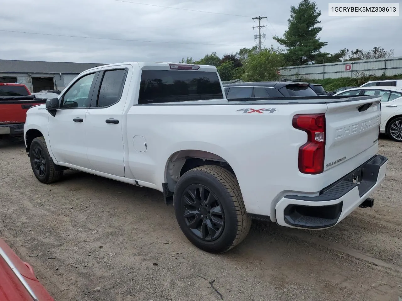 2021 Chevrolet Silverado K1500 Custom VIN: 1GCRYBEK5MZ308613 Lot: 73340454