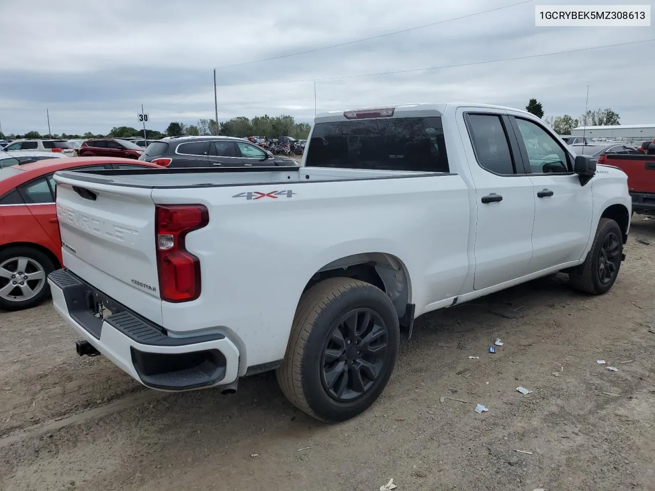 1GCRYBEK5MZ308613 2021 Chevrolet Silverado K1500 Custom