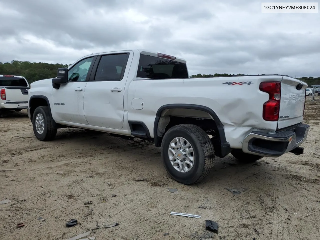 2021 Chevrolet Silverado K2500 Heavy Duty Lt VIN: 1GC1YNEY2MF308024 Lot: 73345524