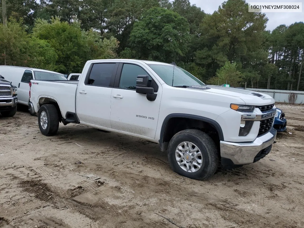 2021 Chevrolet Silverado K2500 Heavy Duty Lt VIN: 1GC1YNEY2MF308024 Lot: 73345524