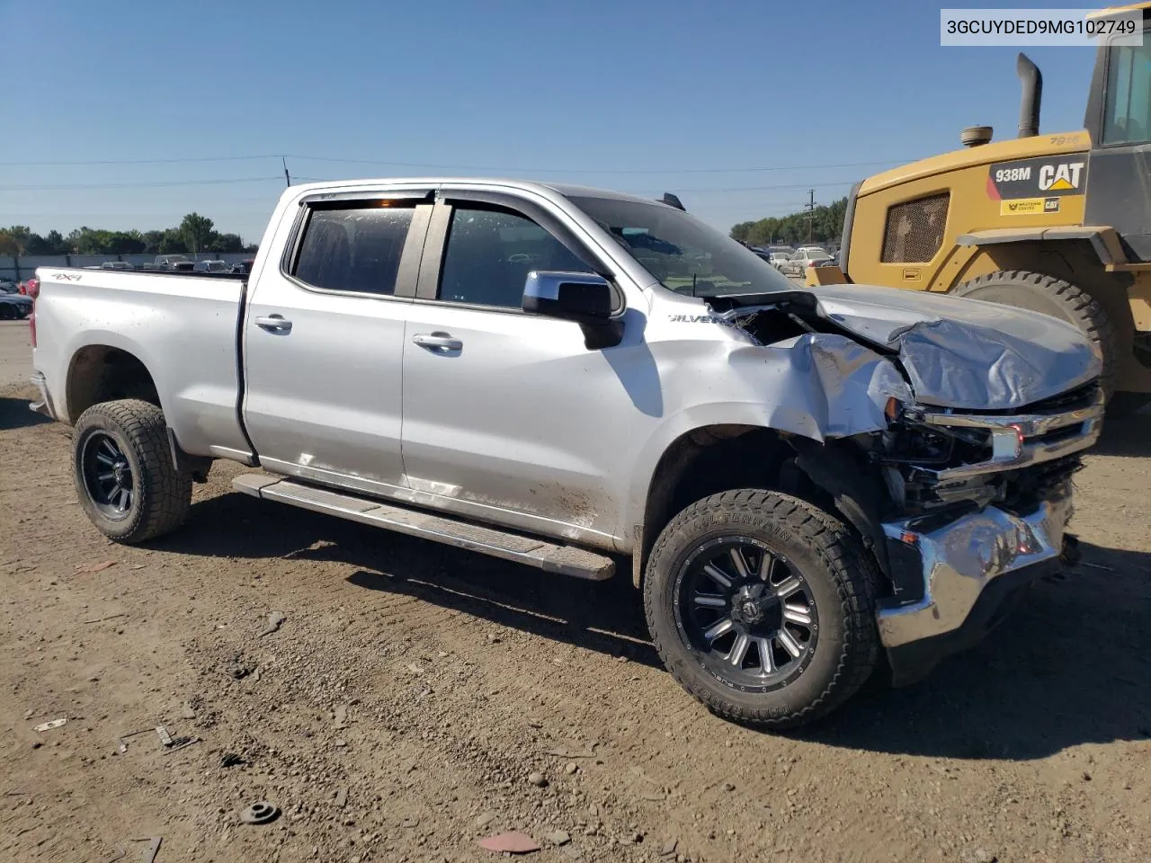 2021 Chevrolet Silverado K1500 Lt VIN: 3GCUYDED9MG102749 Lot: 73362344