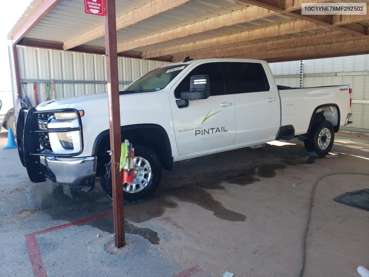 2021 Chevrolet Silverado K2500 Heavy Duty Lt VIN: 1GC1YNE78MF292502 Lot: 73376244