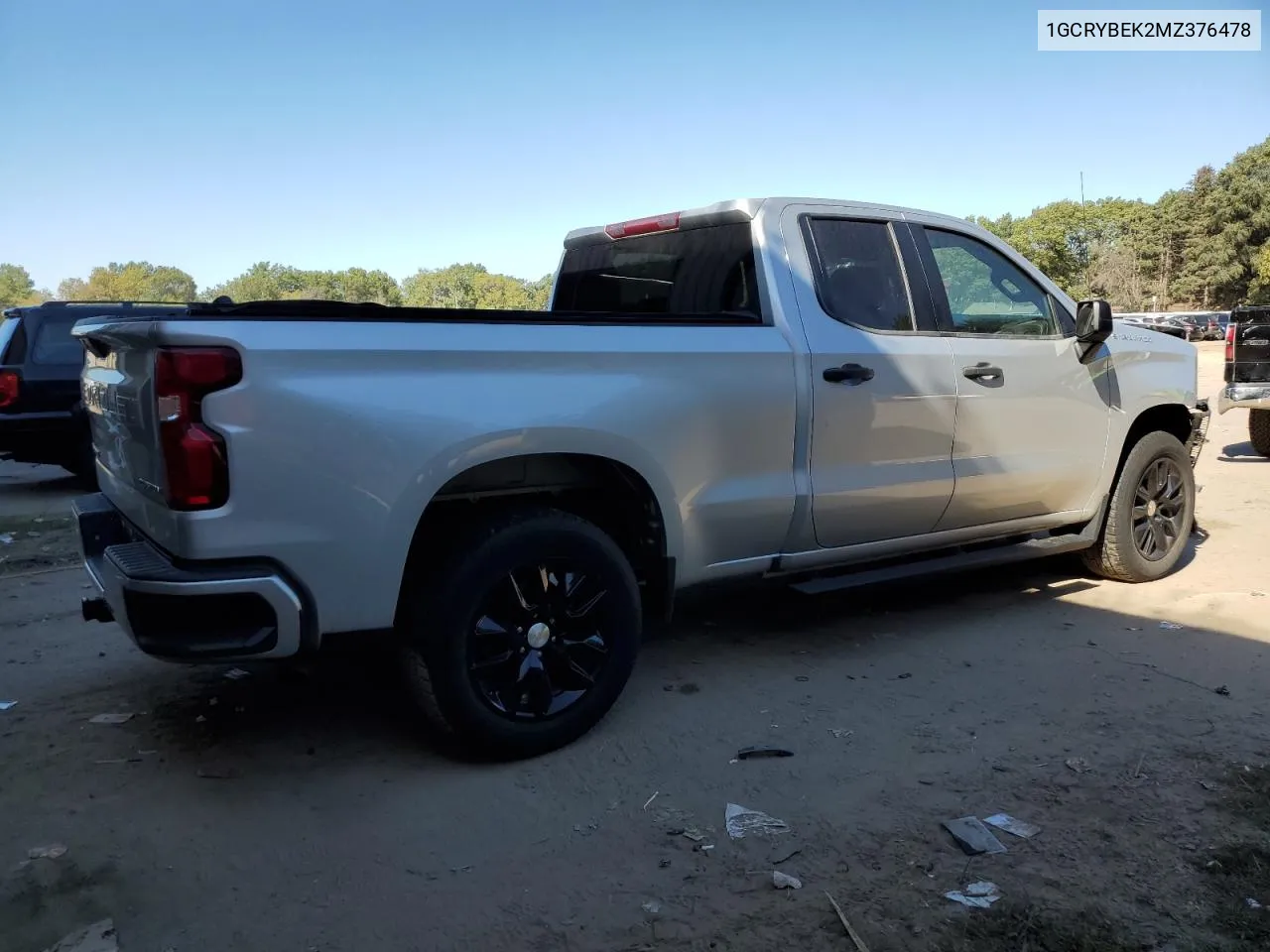 1GCRYBEK2MZ376478 2021 Chevrolet Silverado K1500 Custom