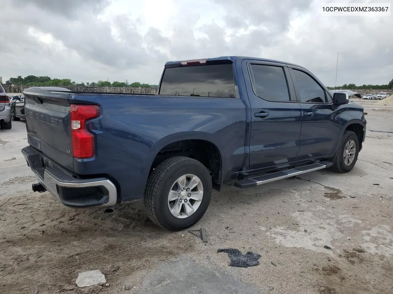 1GCPWCEDXMZ363367 2021 Chevrolet Silverado C1500 Lt