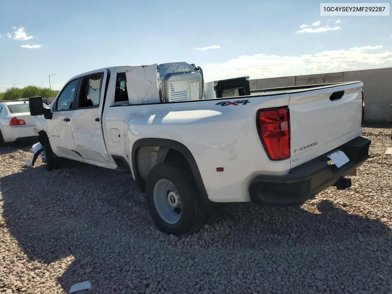 2021 Chevrolet Silverado K3500 VIN: 1GC4YSEY2MF292287 Lot: 73583394