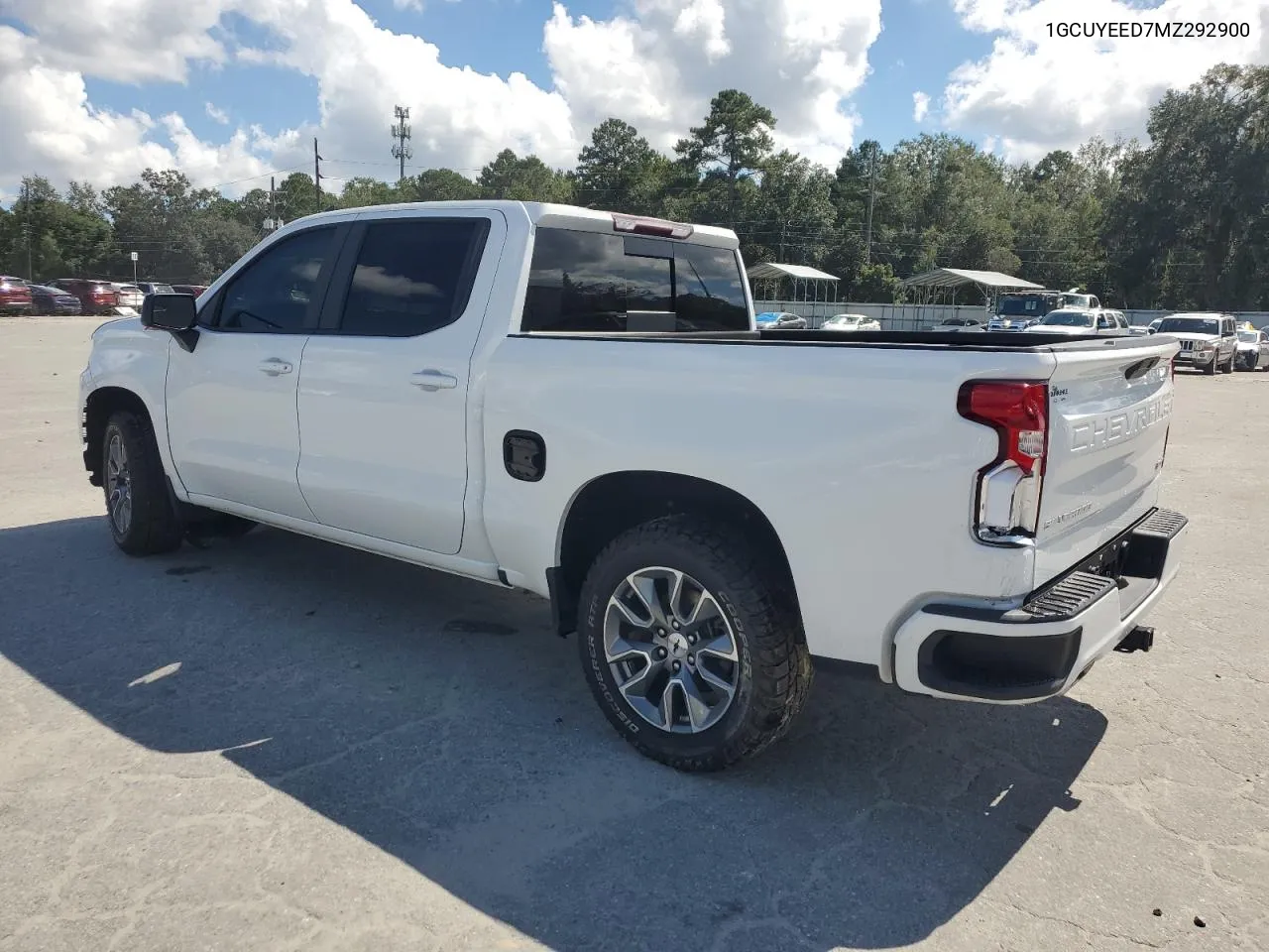 2021 Chevrolet Silverado K1500 Rst VIN: 1GCUYEED7MZ292900 Lot: 73646164