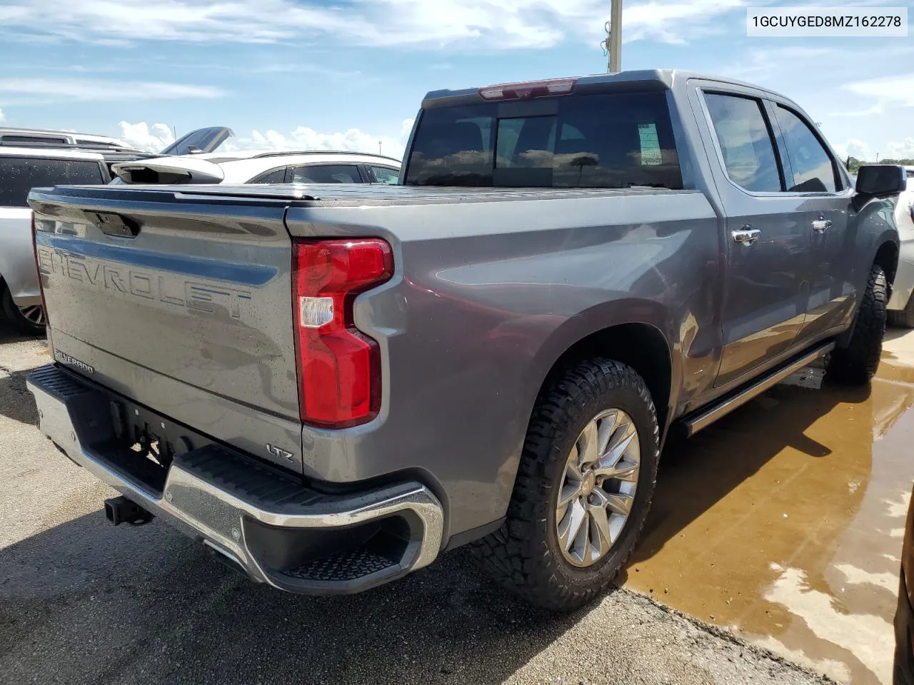 2021 Chevrolet Silverado K1500 Ltz VIN: 1GCUYGED8MZ162278 Lot: 73823264