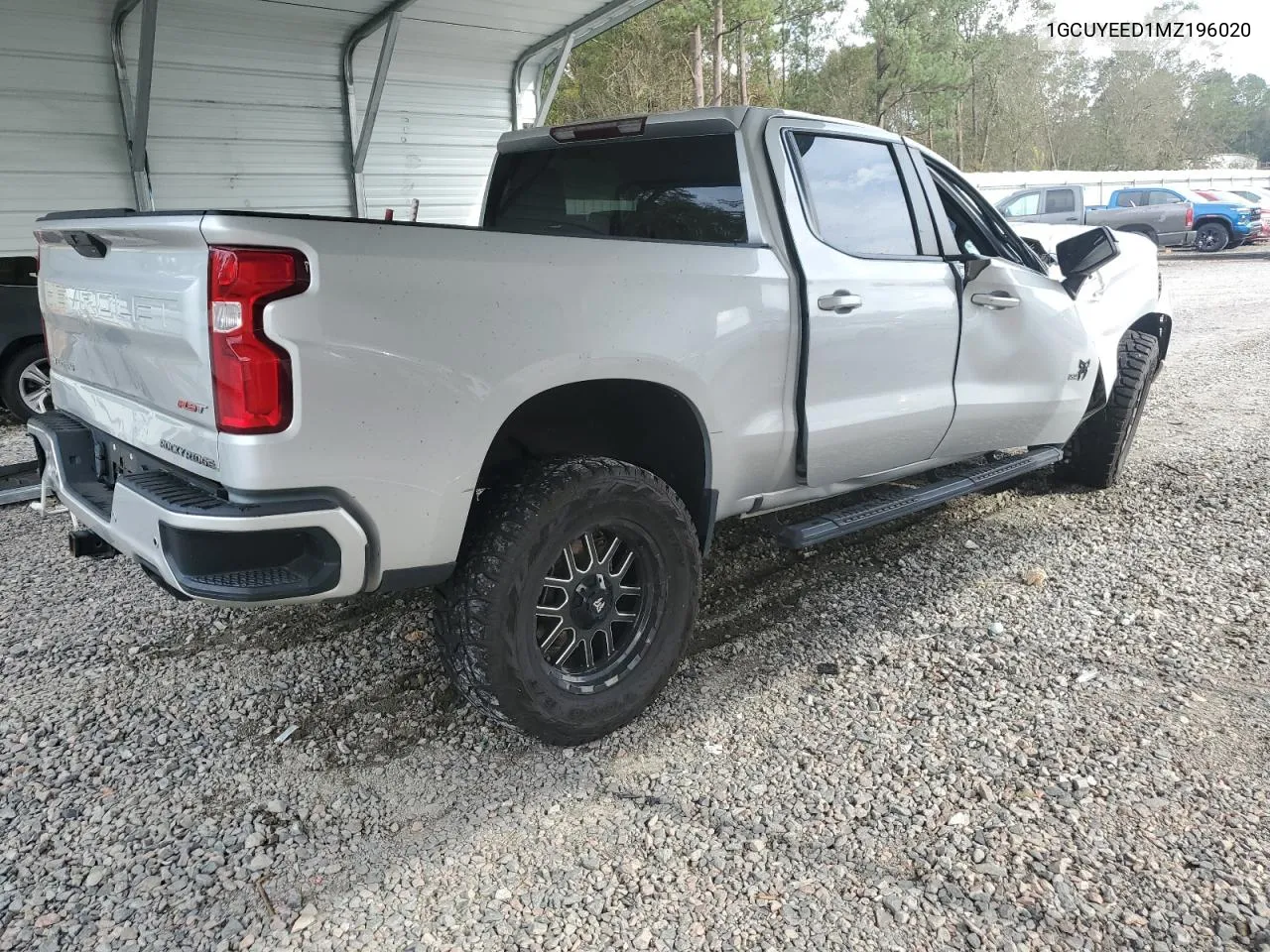 2021 Chevrolet Silverado K1500 Rst VIN: 1GCUYEED1MZ196020 Lot: 73825594