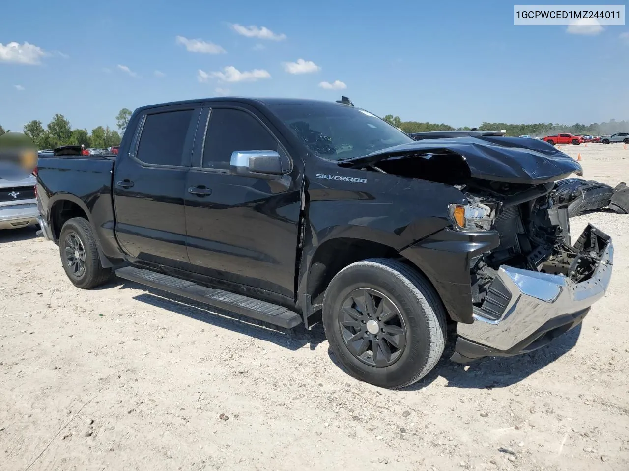 2021 Chevrolet Silverado C1500 Lt VIN: 1GCPWCED1MZ244011 Lot: 73983754