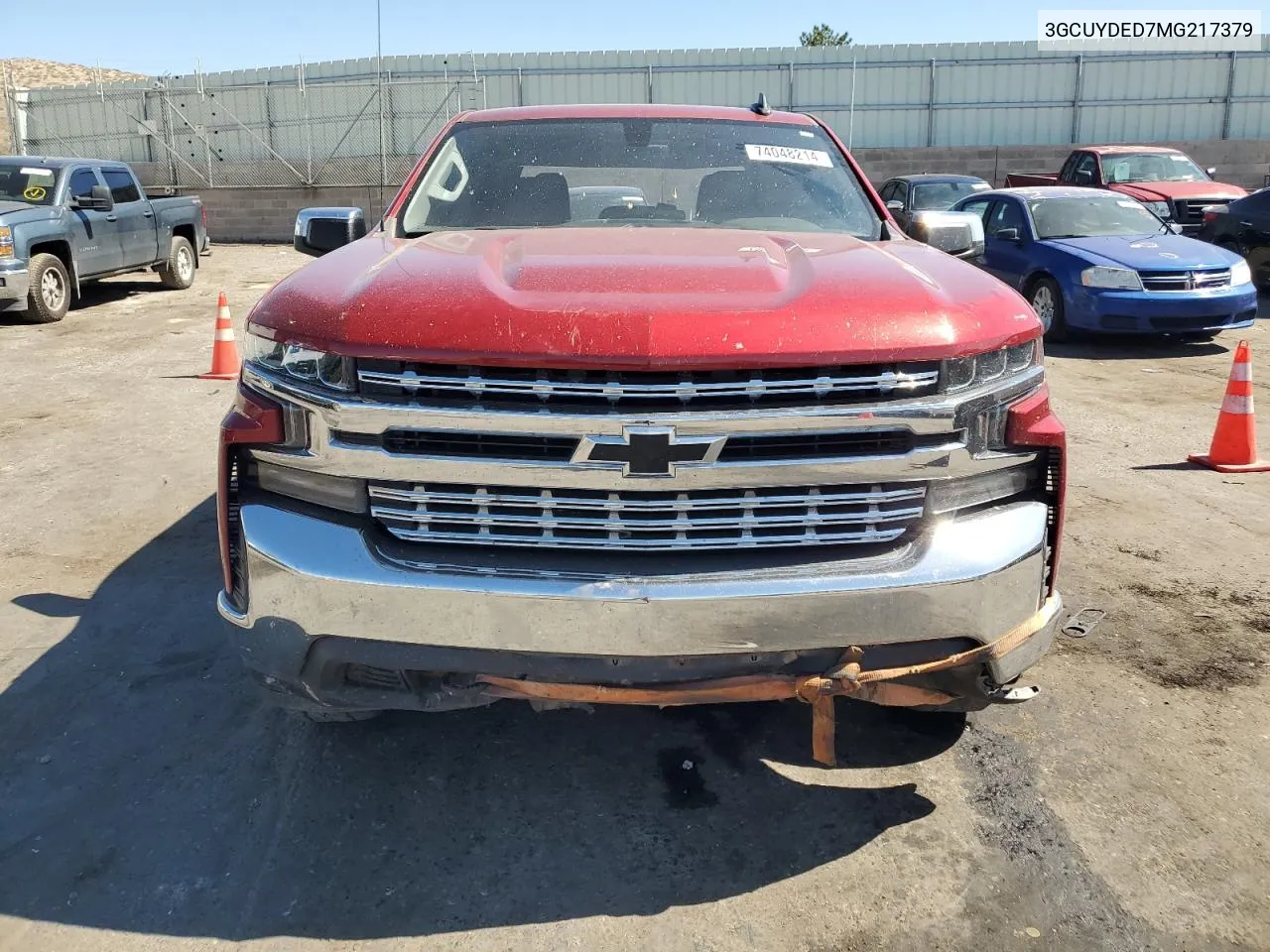 3GCUYDED7MG217379 2021 Chevrolet Silverado K1500 Lt