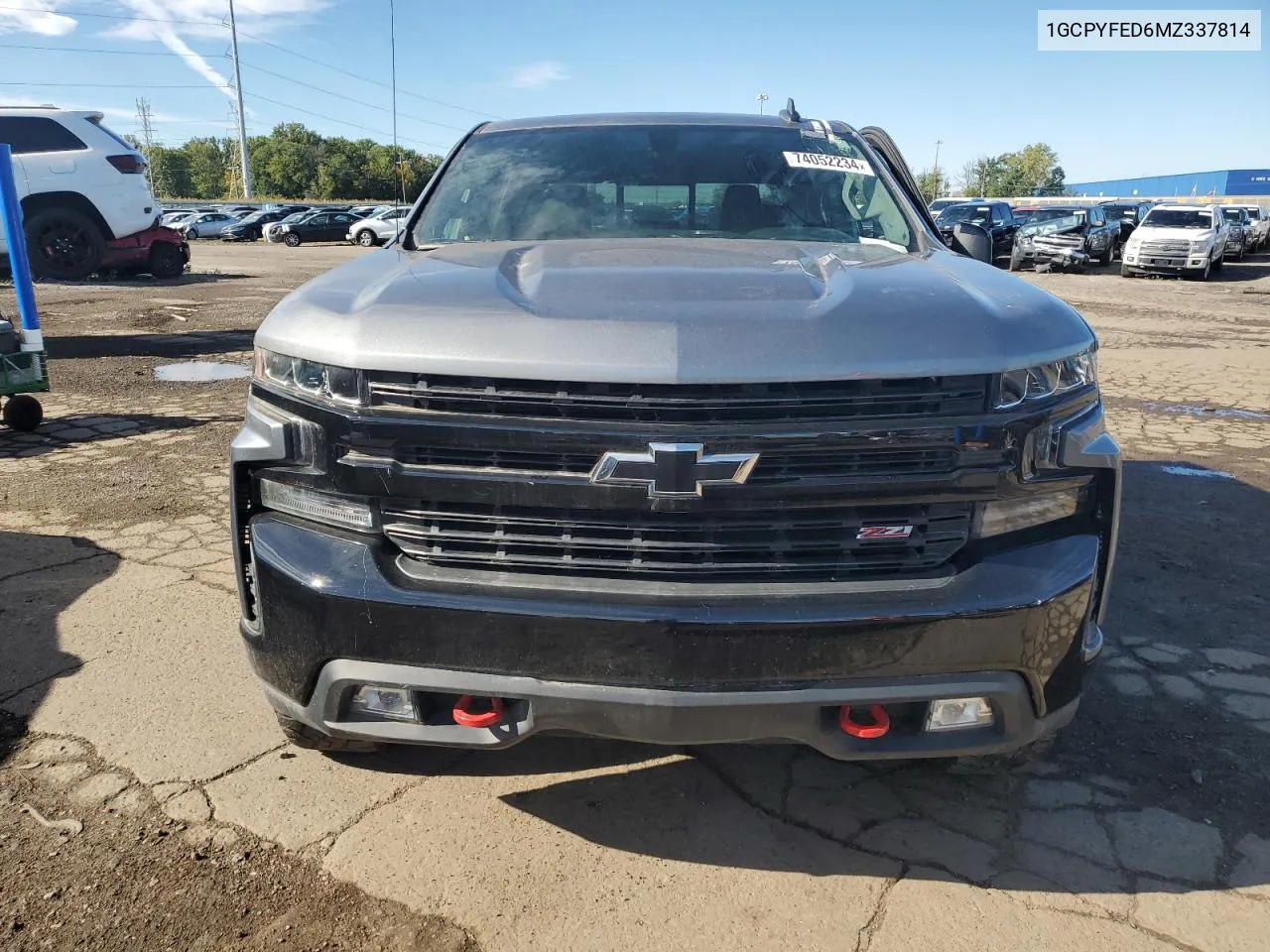 2021 Chevrolet Silverado K1500 Lt Trail Boss VIN: 1GCPYFED6MZ337814 Lot: 74052234