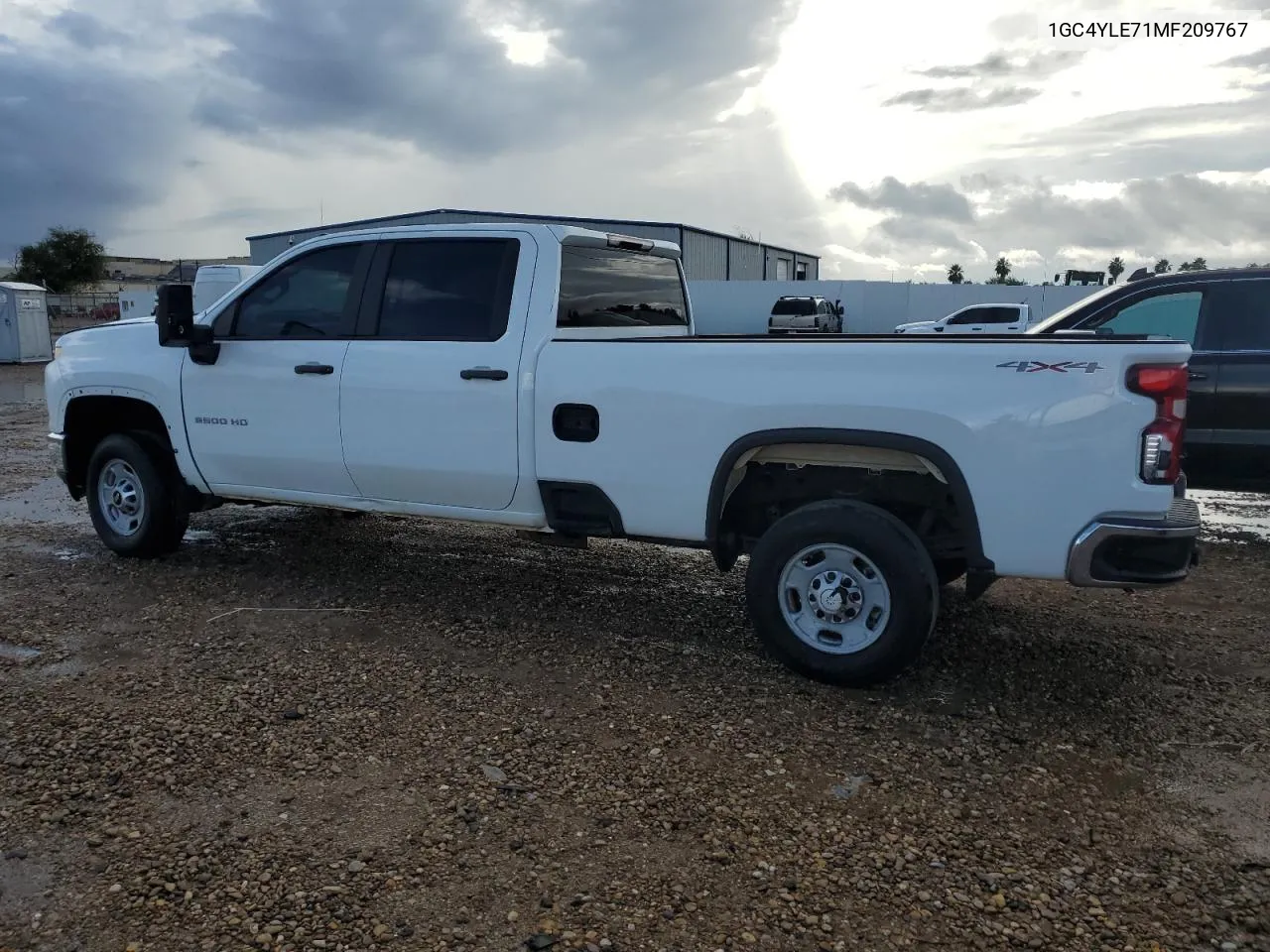 2021 Chevrolet Silverado K2500 Heavy Duty VIN: 1GC4YLE71MF209767 Lot: 74072664