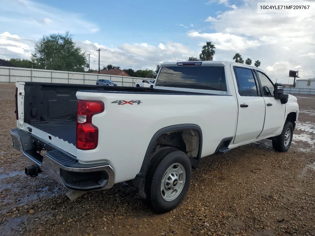 2021 Chevrolet Silverado K2500 Heavy Duty VIN: 1GC4YLE71MF209767 Lot: 74072664