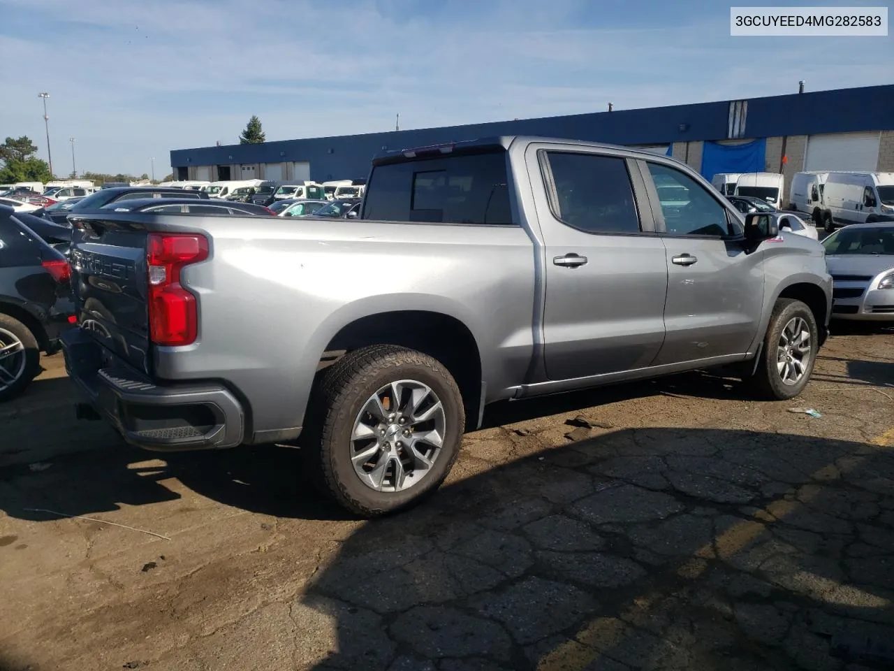 2021 Chevrolet Silverado K1500 Rst VIN: 3GCUYEED4MG282583 Lot: 74176364