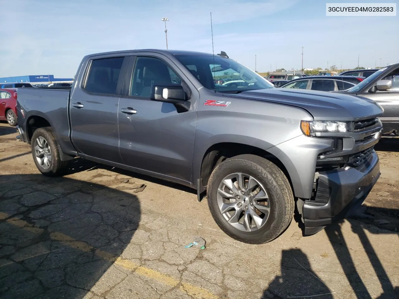 2021 Chevrolet Silverado K1500 Rst VIN: 3GCUYEED4MG282583 Lot: 74176364