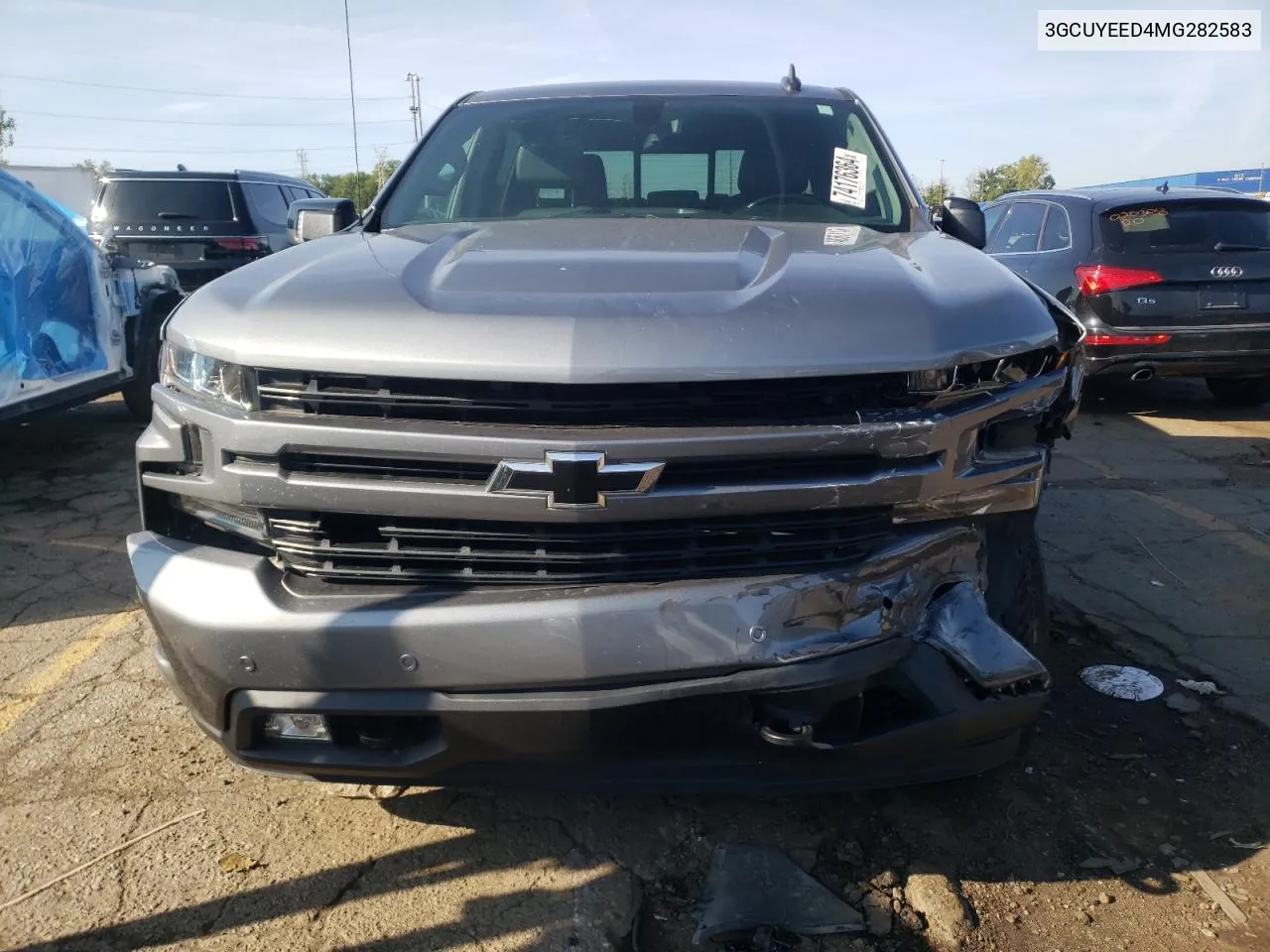 2021 Chevrolet Silverado K1500 Rst VIN: 3GCUYEED4MG282583 Lot: 74176364