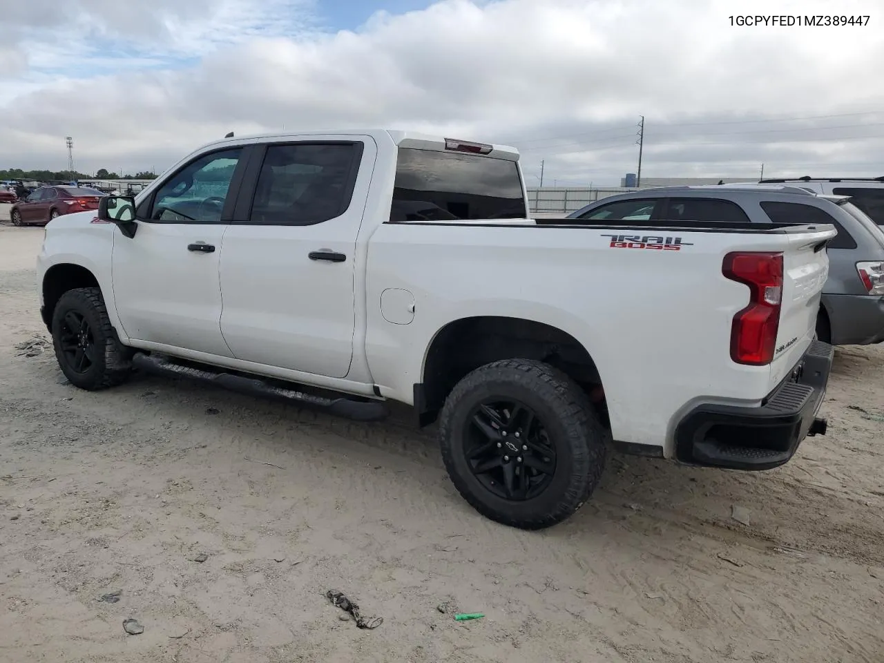 2021 Chevrolet Silverado K1500 Lt Trail Boss VIN: 1GCPYFED1MZ389447 Lot: 74178854