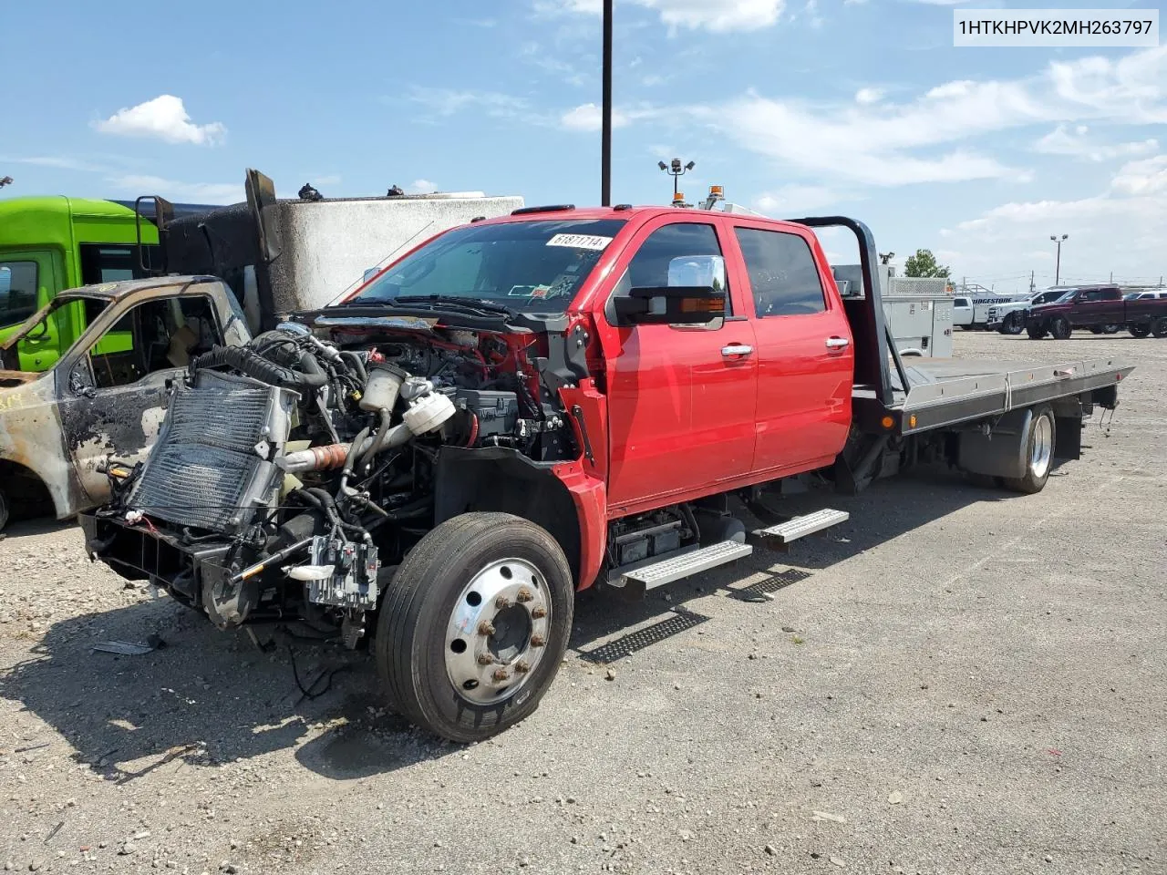 2021 Chevrolet Silverado Medium Duty VIN: 1HTKHPVK2MH263797 Lot: 74239424