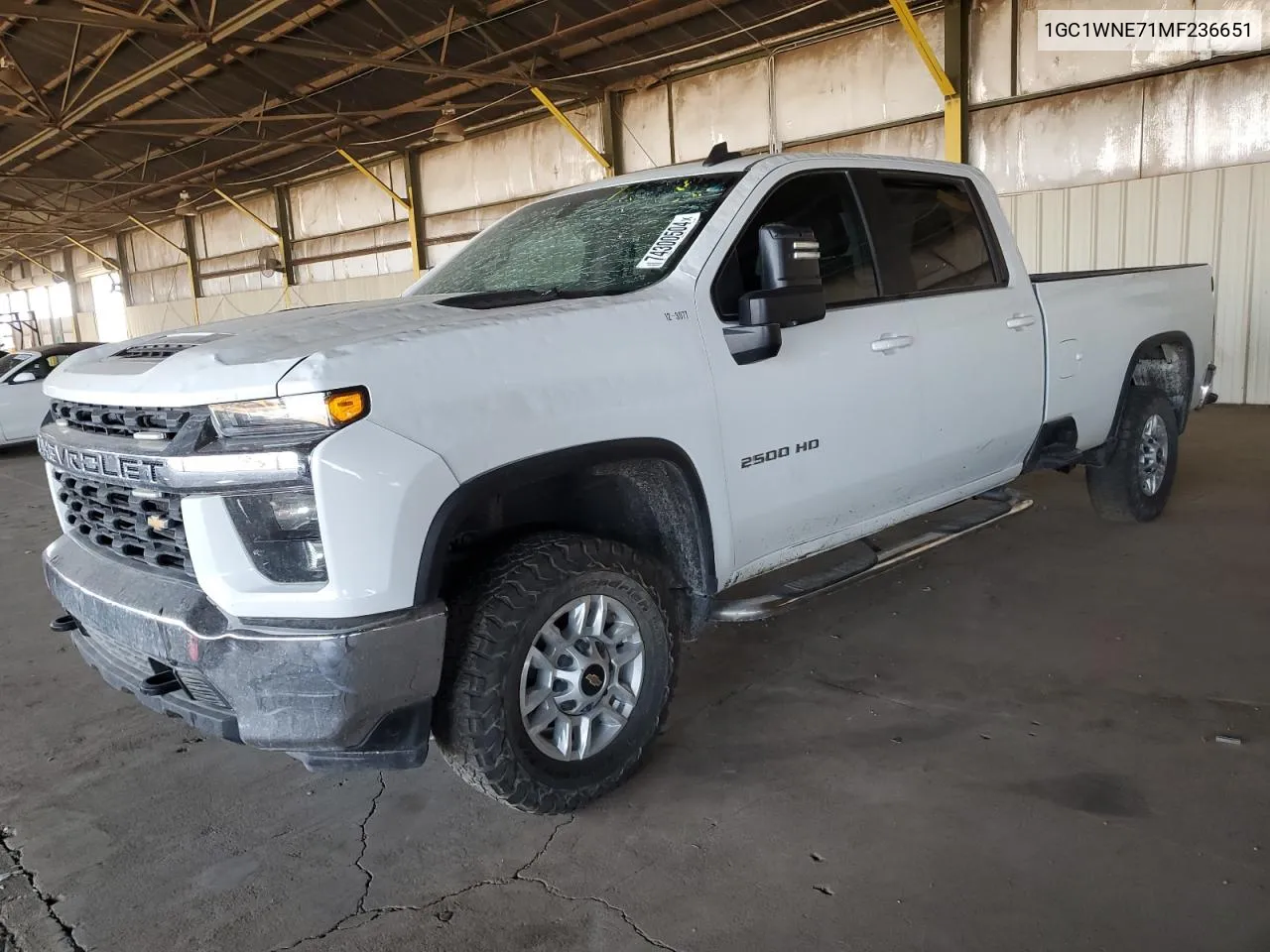 2021 Chevrolet Silverado C2500 Heavy Duty Lt VIN: 1GC1WNE71MF236651 Lot: 74300504