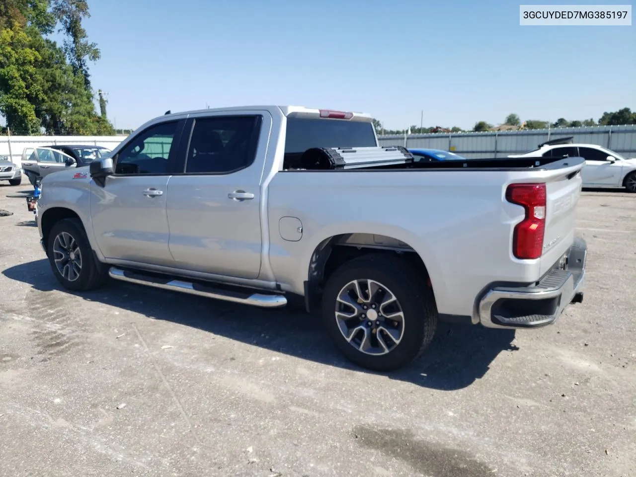 3GCUYDED7MG385197 2021 Chevrolet Silverado K1500 Lt