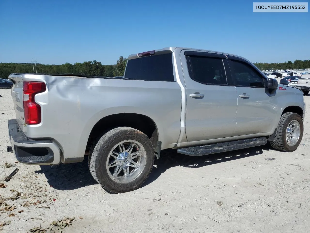 2021 Chevrolet Silverado K1500 Rst VIN: 1GCUYEED7MZ195552 Lot: 74760314