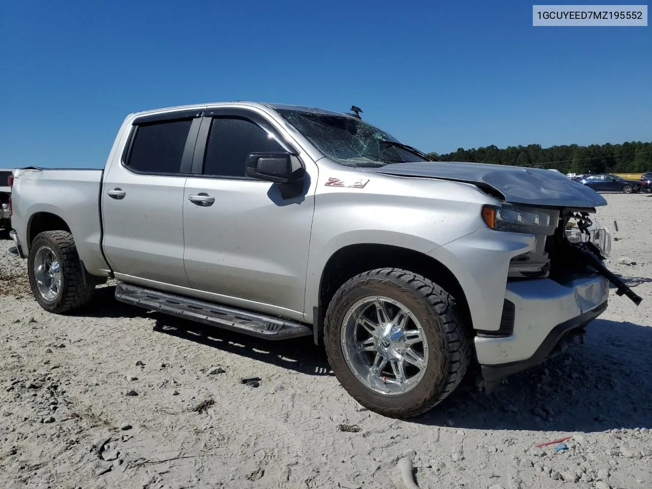 2021 Chevrolet Silverado K1500 Rst VIN: 1GCUYEED7MZ195552 Lot: 74760314