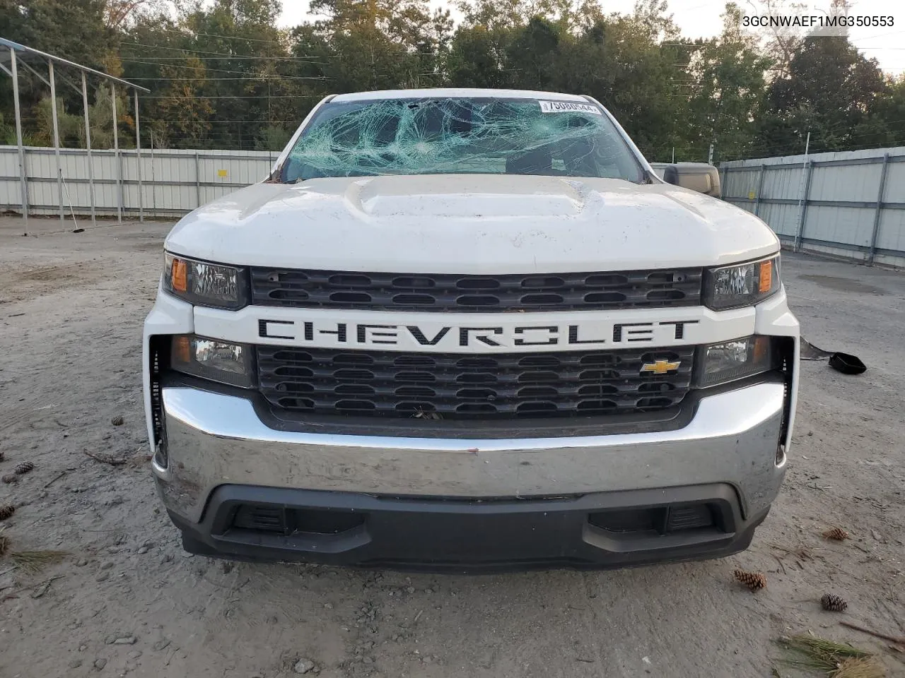 3GCNWAEF1MG350553 2021 Chevrolet Silverado C1500