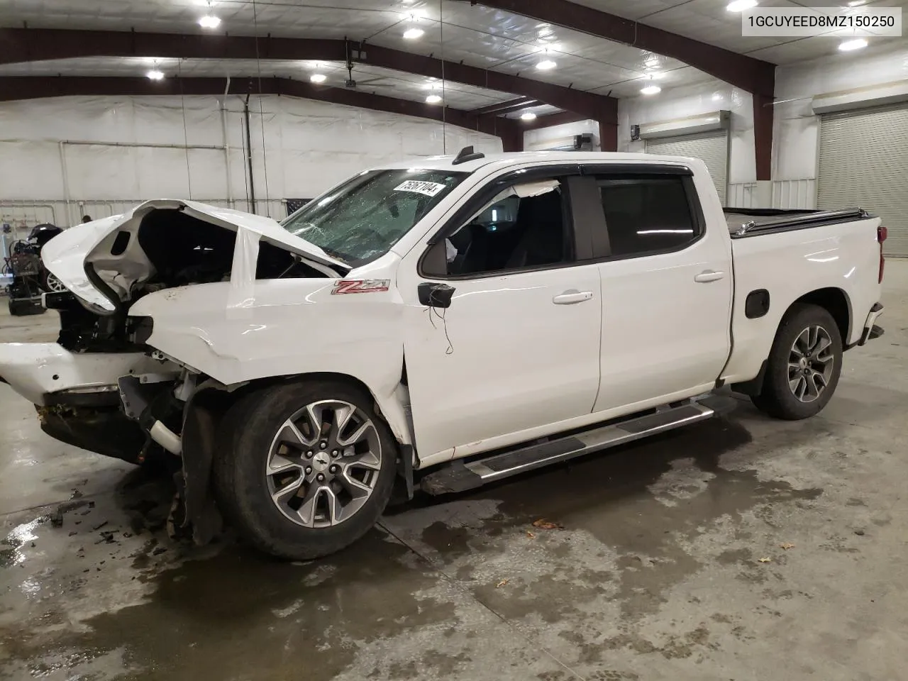 2021 Chevrolet Silverado K1500 Rst VIN: 1GCUYEED8MZ150250 Lot: 75267104