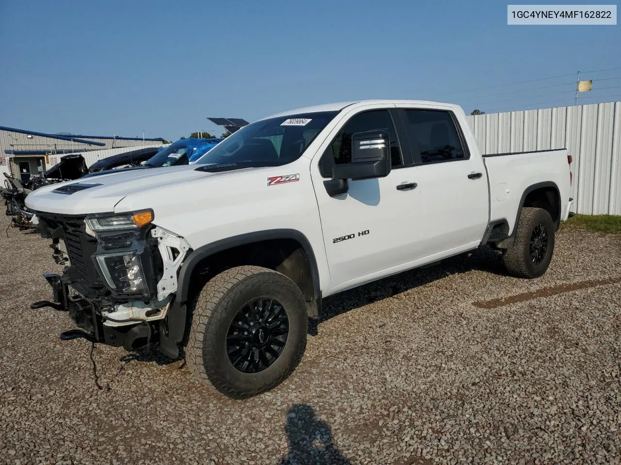 2021 Chevrolet Silverado K2500 Heavy Duty Lt VIN: 1GC4YNEY4MF162822 Lot: 76039864