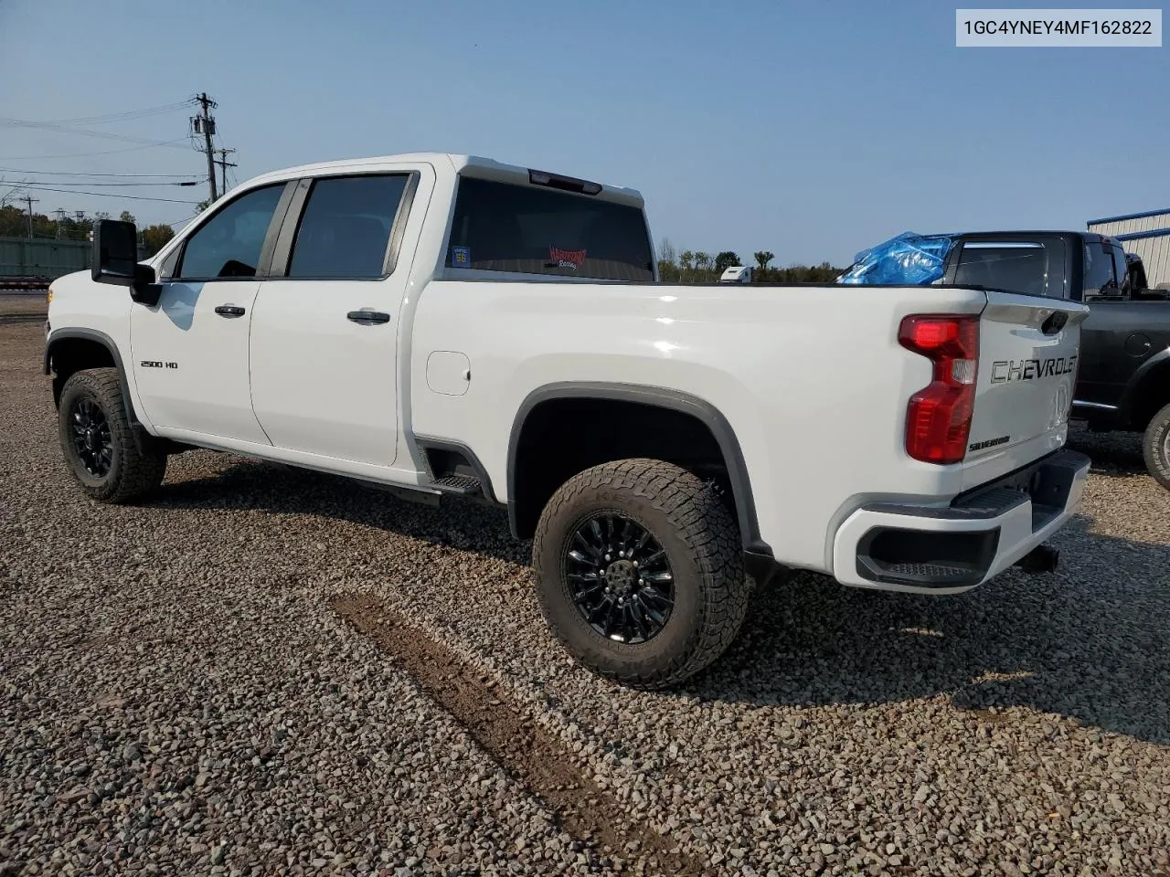 2021 Chevrolet Silverado K2500 Heavy Duty Lt VIN: 1GC4YNEY4MF162822 Lot: 76039864