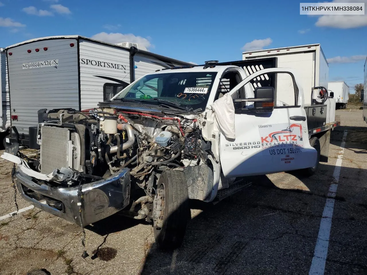 2021 Chevrolet Silverado Medium Duty VIN: 1HTKHPVK1MH338084 Lot: 76366444