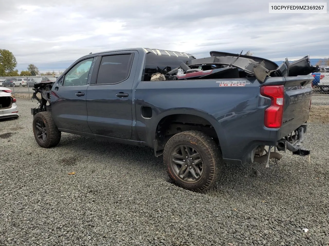 2021 Chevrolet Silverado K1500 Lt Trail Boss VIN: 1GCPYFED9MZ369267 Lot: 76502864