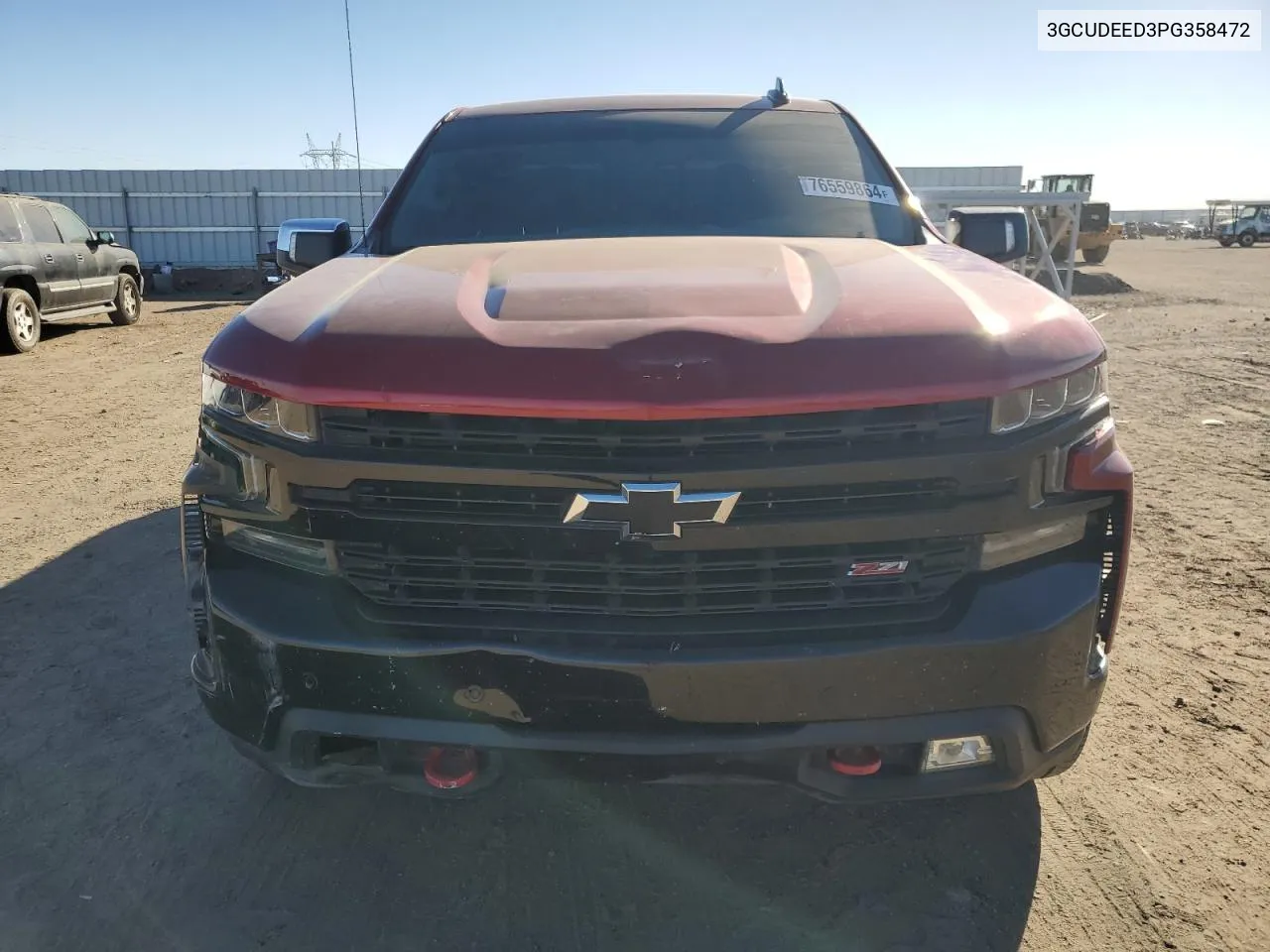 2021 Chevrolet Silverado K1500 Rst VIN: 3GCUDEED3PG358472 Lot: 76559864