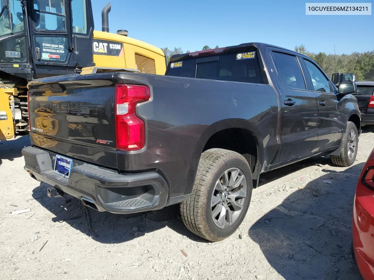 2021 Chevrolet Silverado K1500 Rst VIN: 1GCUYEED6MZ134211 Lot: 76591834