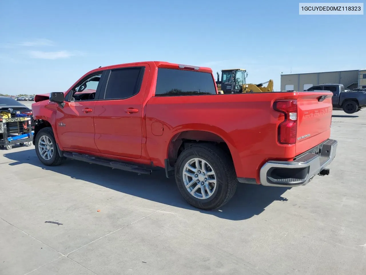 2021 Chevrolet Silverado K1500 Lt VIN: 1GCUYDED0MZ118323 Lot: 76783404