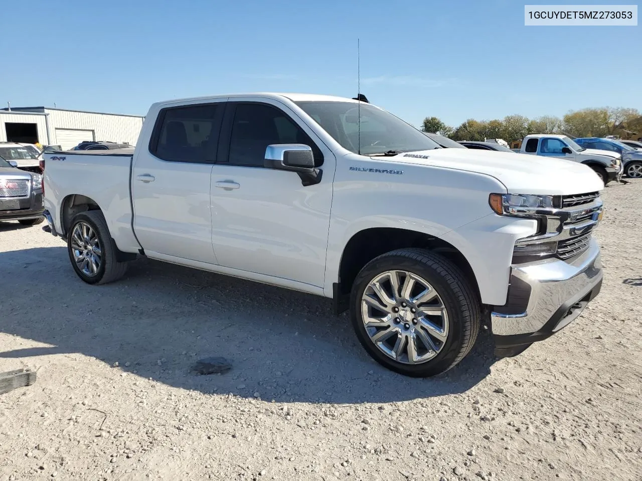 2021 Chevrolet Silverado K1500 Lt VIN: 1GCUYDET5MZ273053 Lot: 77043124